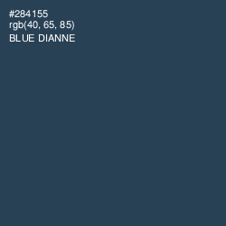 #284155 - Blue Dianne Color Image
