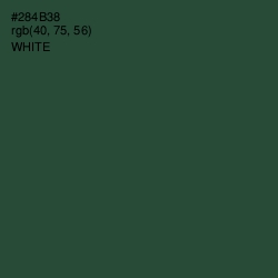 #284B38 - Lunar Green Color Image