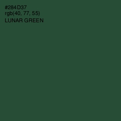 #284D37 - Lunar Green Color Image