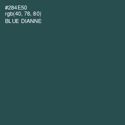 #284E50 - Blue Dianne Color Image