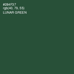#284F37 - Lunar Green Color Image