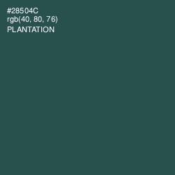 #28504C - Plantation Color Image