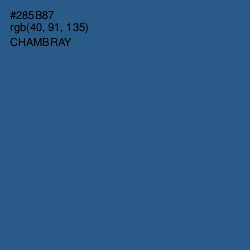 #285B87 - Chambray Color Image