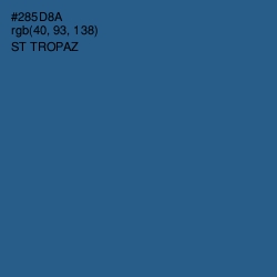 #285D8A - St Tropaz Color Image