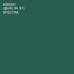#285E51 - Spectra Color Image