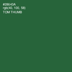 #28643A - Tom Thumb Color Image