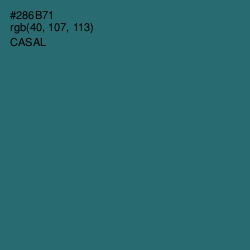 #286B71 - Casal Color Image