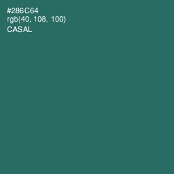 #286C64 - Casal Color Image