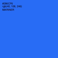 #286CF6 - Mariner Color Image