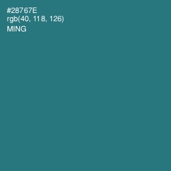 #28767E - Ming Color Image