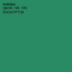 #288B64 - Eucalyptus Color Image