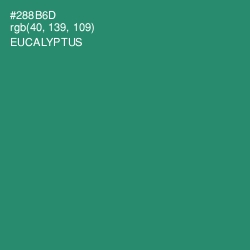 #288B6D - Eucalyptus Color Image