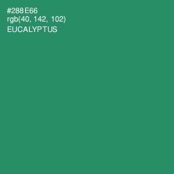 #288E66 - Eucalyptus Color Image