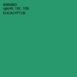 #28986D - Eucalyptus Color Image