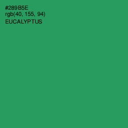 #289B5E - Eucalyptus Color Image