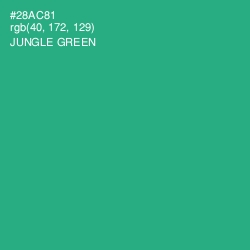 #28AC81 - Jungle Green Color Image