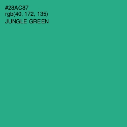 #28AC87 - Jungle Green Color Image
