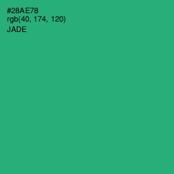 #28AE78 - Jade Color Image