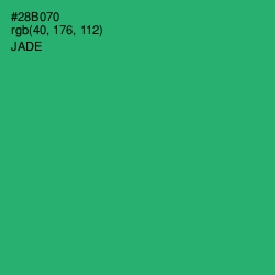 #28B070 - Jade Color Image