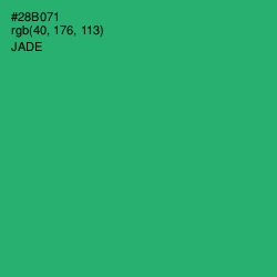 #28B071 - Jade Color Image