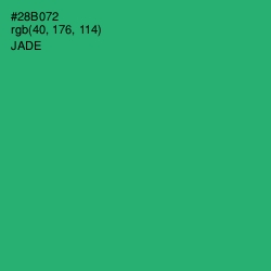 #28B072 - Jade Color Image