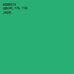 #28B074 - Jade Color Image