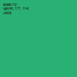 #28B172 - Jade Color Image