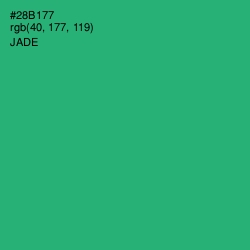 #28B177 - Jade Color Image