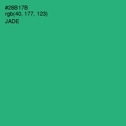 #28B17B - Jade Color Image