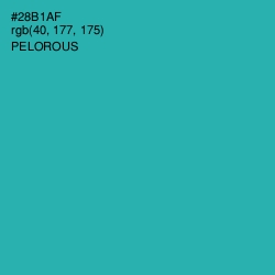#28B1AF - Pelorous Color Image