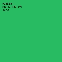 #28BB61 - Jade Color Image