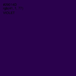 #29014D - Violet Color Image