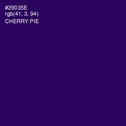 #29035E - Cherry Pie Color Image