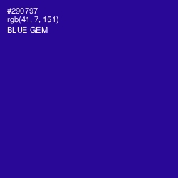 #290797 - Blue Gem Color Image