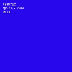 #2907EC - Blue Color Image