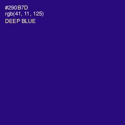 #290B7D - Deep Blue Color Image