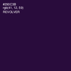 #290C3B - Revolver Color Image