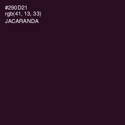 #290D21 - Jacaranda Color Image