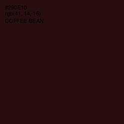 #290E10 - Coffee Bean Color Image