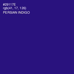#29117E - Persian Indigo Color Image