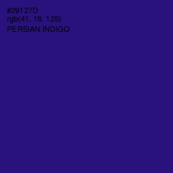 #29127D - Persian Indigo Color Image