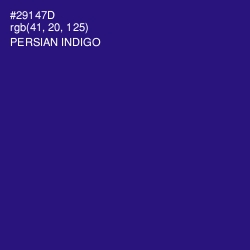 #29147D - Persian Indigo Color Image