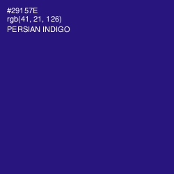 #29157E - Persian Indigo Color Image