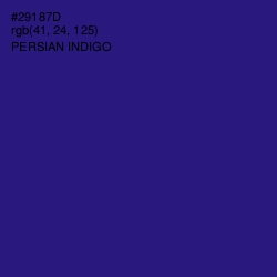 #29187D - Persian Indigo Color Image