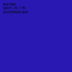 #2919B2 - Governor Bay Color Image