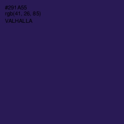 #291A55 - Valhalla Color Image