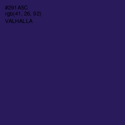 #291A5C - Valhalla Color Image