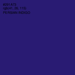 #291A73 - Persian Indigo Color Image