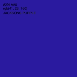 #291AA0 - Jacksons Purple Color Image