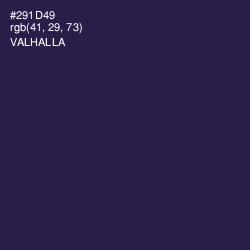 #291D49 - Valhalla Color Image